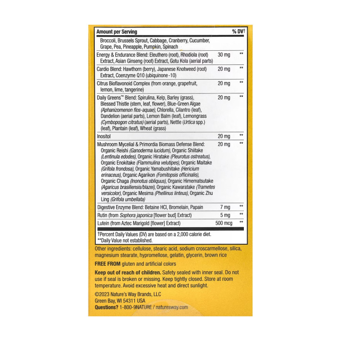 Nature's Way Once Daily Men's Ultra Multivitamin - 60 tabs