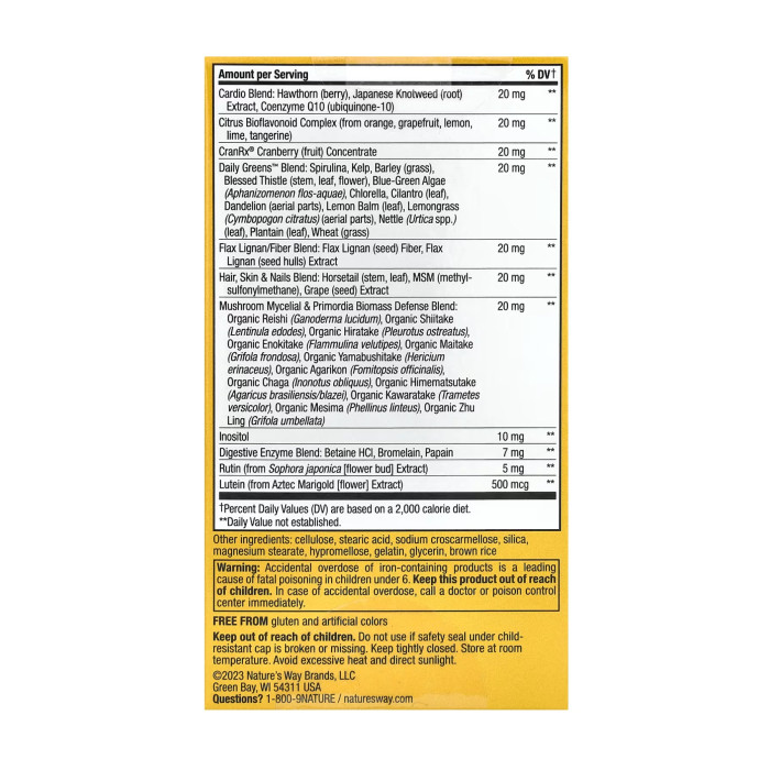 Nature's Way Once Daily Women Ultra Multivitamin- 60 tabs