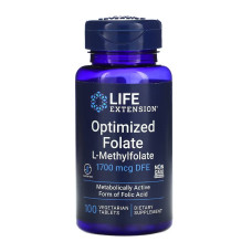 Life Extension Optimized Folate 1700 mcg DFE - 100 tabs