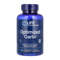 Life Extension Optimized Garlic - 200 vcaps