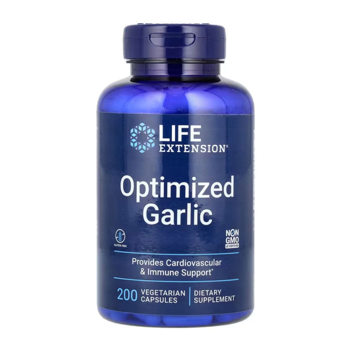 Life Extension Optimized Garlic - 200 vcaps