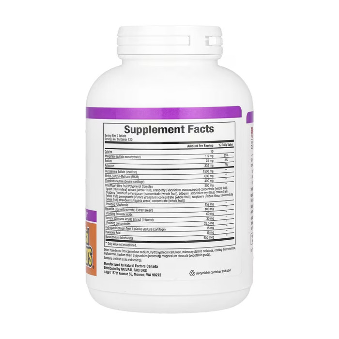 Natural Factors OsteoMove Joint Care - 240 tabs