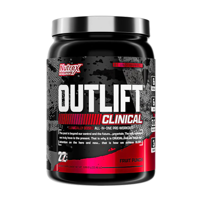 Nutrex Outlift Clinical - 636.61g Fruit Punch