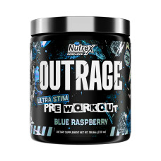 Nutrex Outrage - 30 serv Blue Raspberry