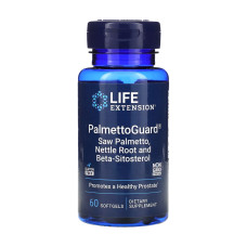Life Extension PalmettoGuard® Saw Palmetto/Nettle Root Formula with Beta-Sitosterol - 60 softgels