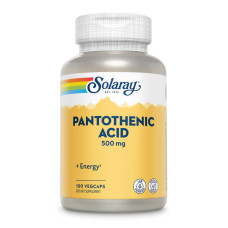 Solaray Pantothenic Acid 500mg - 100 veg caps