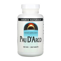 Source Naturals Pau D'Arco 500mg - 250 tabs