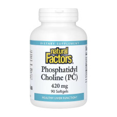 Natural Factors Phosphatidyl Choline (PC) 420mg - 90 softgels