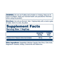 Solaray Potassium 99mg - 100 vcaps