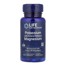 Life Extension Potassium with Extend-Release Magnesium - 60 vcaps