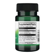 Swanson PQQ Pyrroloquinoline Quinone 20mg - 30 vcaps