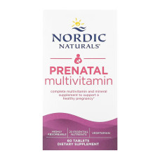 Nordic Naturals Prenatal Multivitamin - 60 tabs