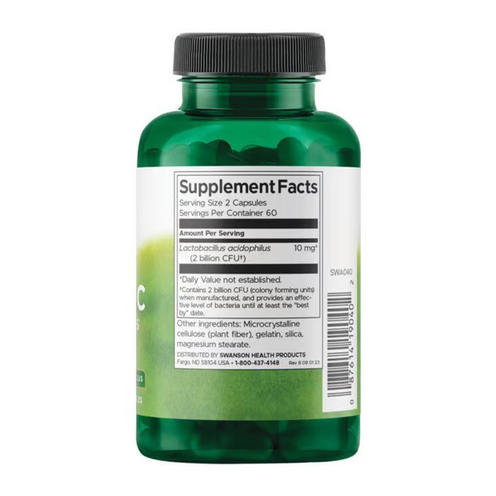 Swanson Probiotic for Daily Wellness 1 Billion Cfu - 120 caps