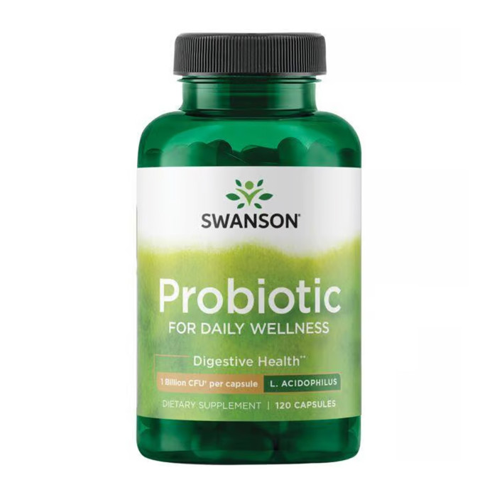 Swanson Probiotic for Daily Wellness 1 Billion Cfu - 120 caps