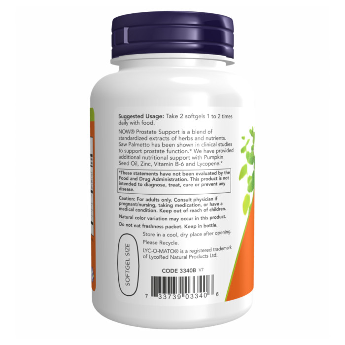 Now Foods Prostate Support - 90 sgels