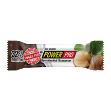 Power Pro Protein Bar Nutella 32% - 20x60g Without sugar Macadamia