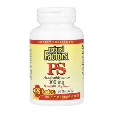 Natural Factors PS Phosphatidylserine 100 mg - 30 softgels