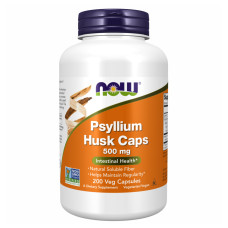 Now Foods Psyllium Husk 500mg - 200 vcaps