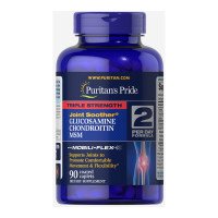 Puritans Pride Glucosamine Chondroitin MSM Triple Strength - 90 caplets