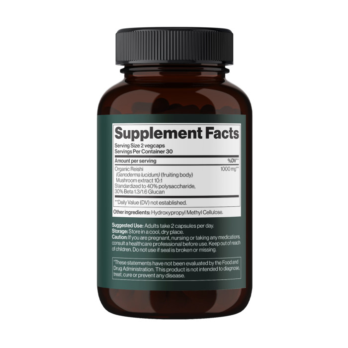 Mind Shi Reishi Mushroom 1000 mg - 60 vegcaps (До 04.27)