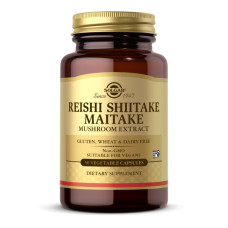 Solgar Reishi Shiitake Maitake Mushroom Extract - 50 vcaps