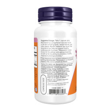 Now Foods Resveratrol 200 mg - 120 vcaps