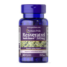 Puritans Pride Resveratrol 500 mg - 30 caps