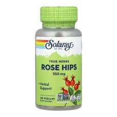 Solaray Rose Hips Fruit 550mg - 100 vcaps