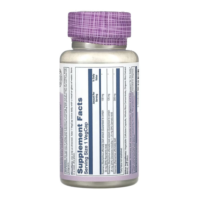 Solaray Rosemary 275mg - 45 vcaps