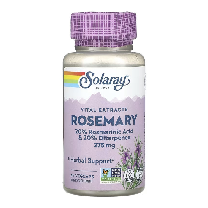 Solaray Rosemary 275mg - 45 vcaps