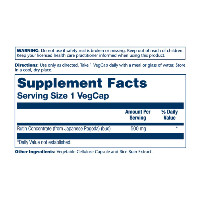 Solaray Rutin 500mg - 90 vcaps