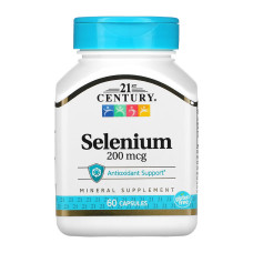 21st Century Selenium 200 mcg - 60 caps
