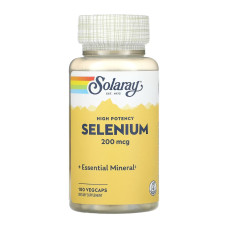 Solaray Selenium 200mcg - 100 caps