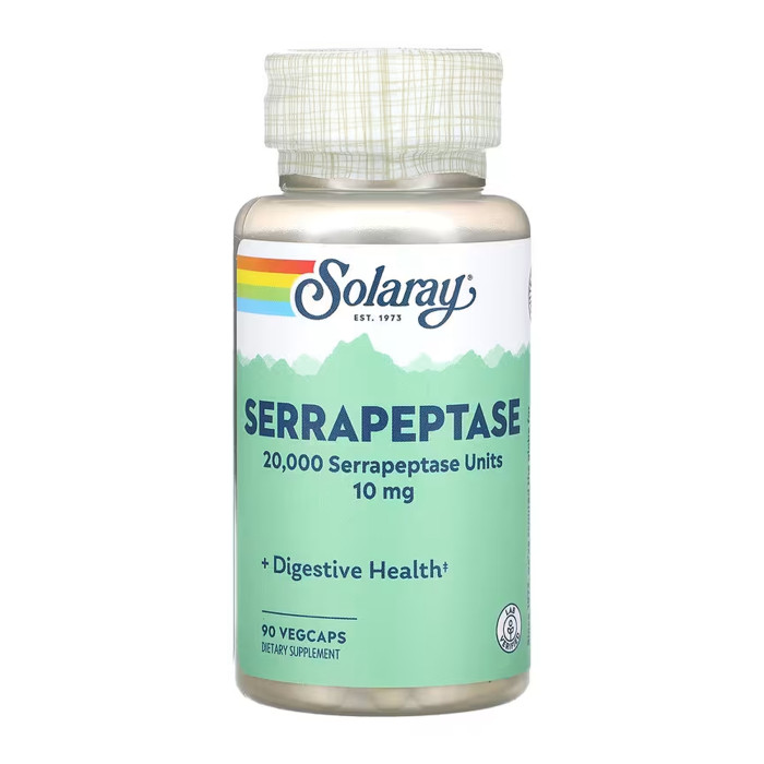 Solaray Serrapeptase 10mg - 90 vcaps