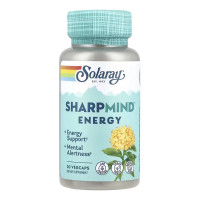 Solaray SharpMind Nootropics Energy - 30 vcaps