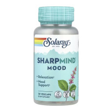 Solaray SharpMind Nootropics Mood CTN - 30 vcaps