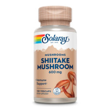 Solaray Shiitake Mushroom 600mg - 100 vcaps