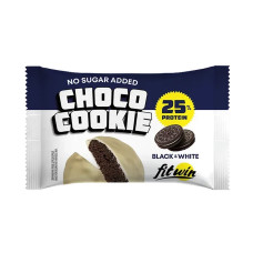 FitWin Choco Cookie 25% - 10x40g Black White