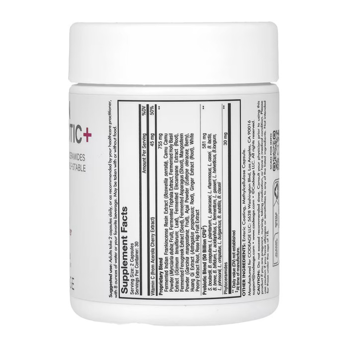 Codeage Skin Probiotic - 60 caps