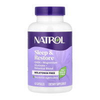 NATROL Sleep & Restore Melatonin Free - 60 caps