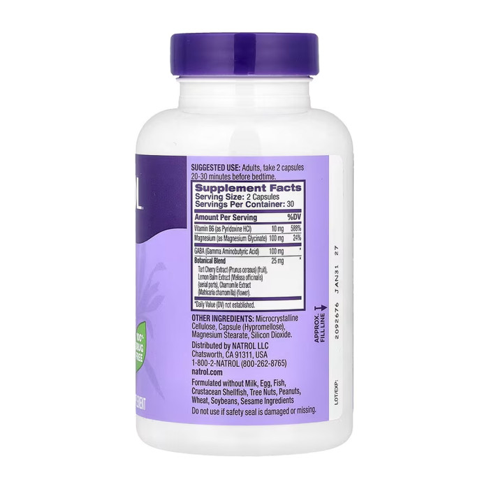 NATROL Sleep & Restore Melatonin Free - 60 caps