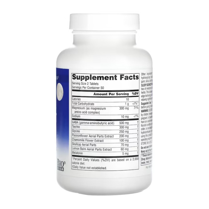 Source Naturals Sleep Science® NightRest™ with Melatonin - 100 tabs