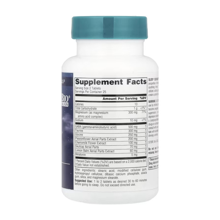 Source Naturals Sleep Science® NightRest™ with Melatonin - 50 tabs
