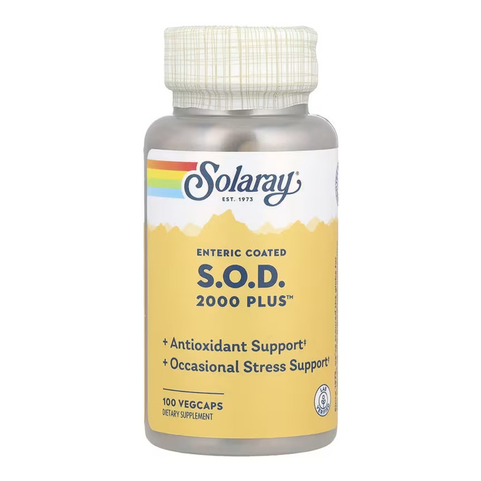 Solaray SOD 2000 Plus 400mg - 100 vcaps