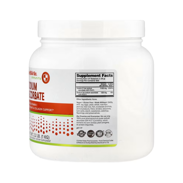 Nutribiotic Sodium Ascorbate - 1000g