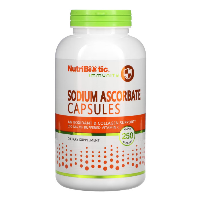 Nutribiotic Sodium Ascorbate - 250 caps