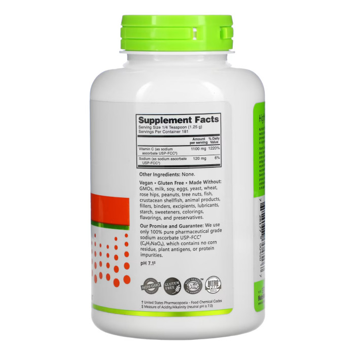 Nutribiotic Sodium Ascorbate Powder - 227g