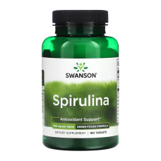Swanson Spirulina 500mg - 180 tabs