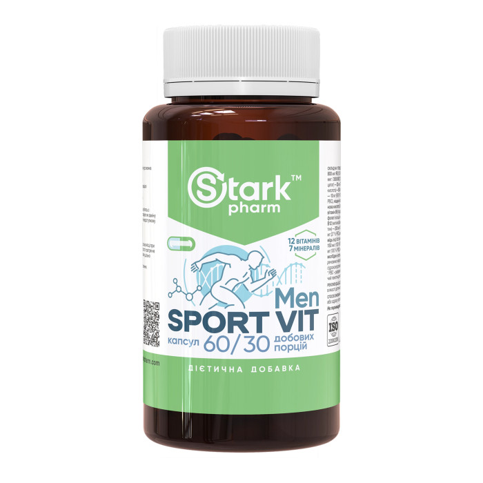 Stark Pharm Sport Vit Men - 60 caps