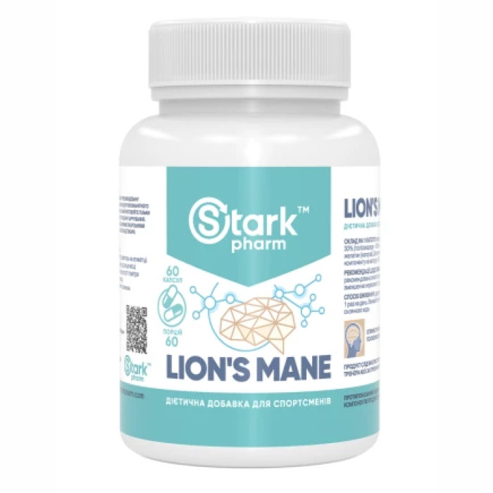Stark Pharm Lions Mane 500mg - 60caps
